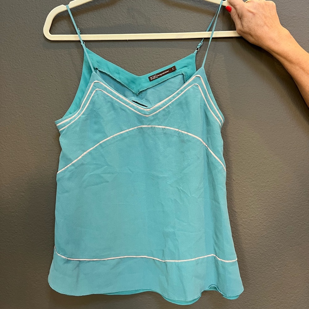 Bobo - Blue Silk Shirt - Small